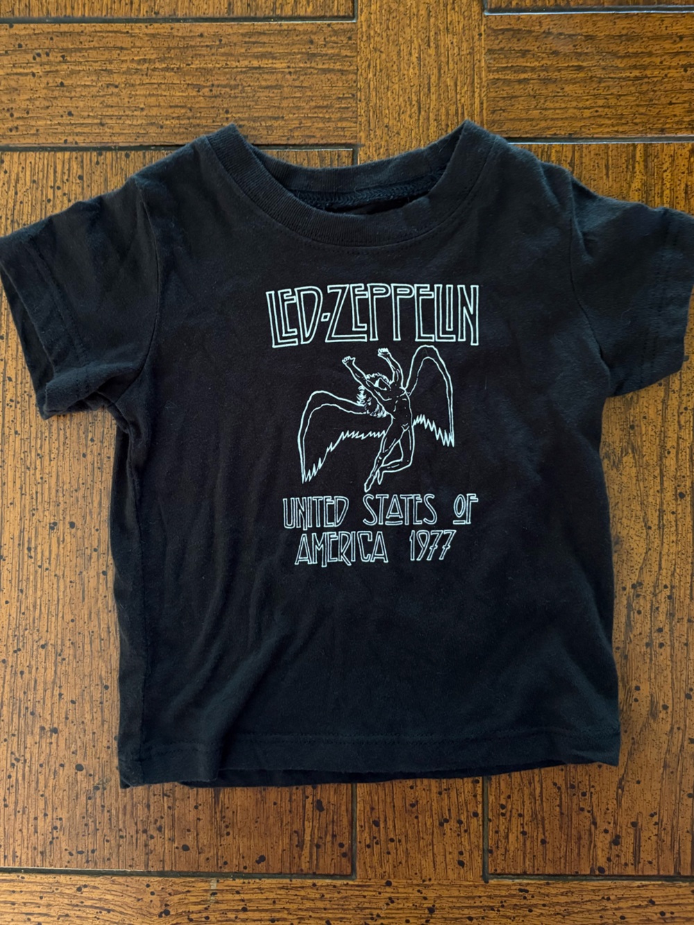 Black Led Zeppelin Graphic Tee - 12 Months, Baby